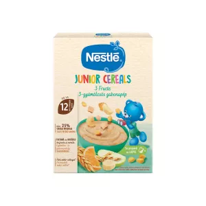 Cereale cu 3 fructe Junior, 200 g, Nestle