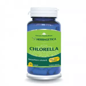 Chlorella , 60 capsule, herbagetica