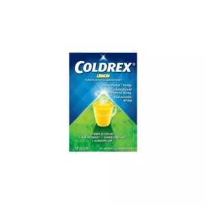 Coldrex Lemon, 10 plicuri, Perrigo