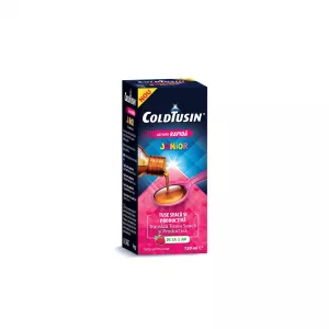 Coldtusin Junior sirop pentru copii, 120 ml, Omega Pharma
