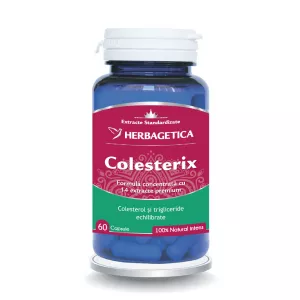 Colesterix, 60 capsule, Herbagetica