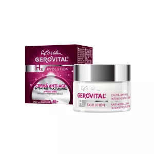 Crema Anti-age Intens Restructuranta Gerovital H3 Evolution, 50 ml, Farmec