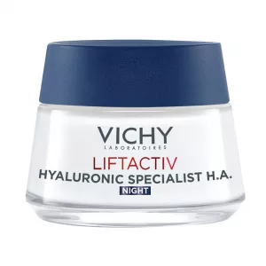 Crema antirid de noapte Liftactiv Hyaluronic Specialist HA, 50 ml, Vichy