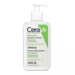 Crema de curatare spumanta si hidratanta pentru ten normal-uscat, 473 ml, CeraVe