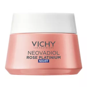 Crema de noapte cu efect de redensificare si revitalizare Neovadiol Rose Platinium, 50 ml, Vichy