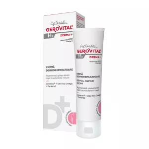 Crema dermoreparatoare H3 Derma+, 50 ml, Gerovital