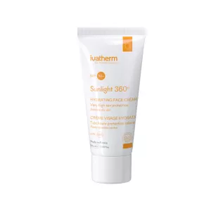 Crema hidratanta pentru fata cu protectie solara SPF 50+ Sunlight, 50 ml, Ivatherm