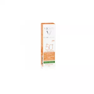 Crema matifianta anti-stralucire 3 in 1 cu SPF 50+ Capital Soleil, 50 ml, Vichy 