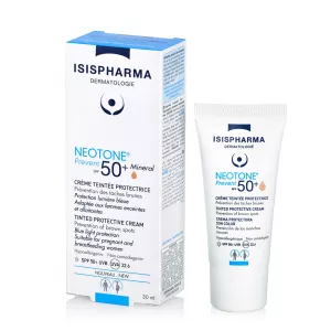 Crema nuantatoare preotectoare cu SPF50+ Neotone Prevent, 30 ml, Isispharma