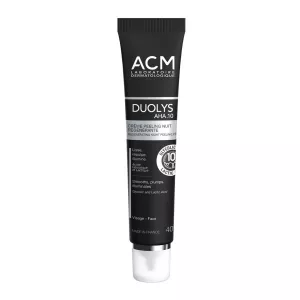Crema peeling regeneratoare de noapte Duolys AHA.10, 40 ml, Acm