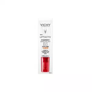 Crema cu efect antirid pentru conturul ochilor cu SPF 50 Liftactiv B3, 15 ml, Vichy