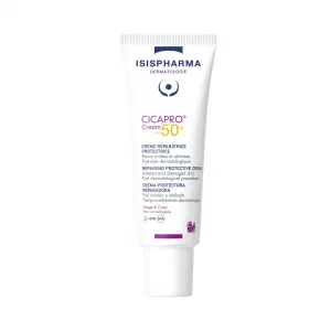 Crema reparatoare cu protectie solara SPF50+ Cicapro, 40 ml, Isispharma