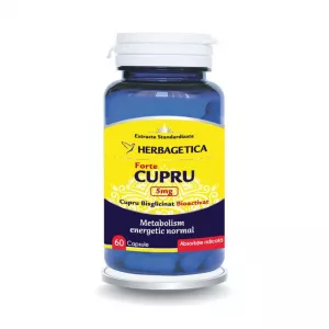 Cupru Forte, 60 capsule, Herbagetica