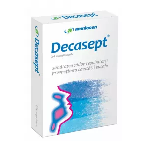Decasept, 24 comprimate, Amniocen