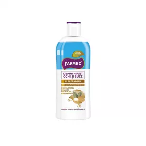 Demachiant bifazic pentru ochi si buze cu Argan, 150 ml, Farmec