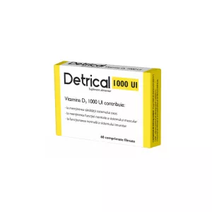 Detrical D3 1000 IU 60 cpr, Zdrovit