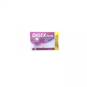 Digex forte super digestiv, 10 comprimate + Servetele antibacteriene, 15 bucati, Fiterman
