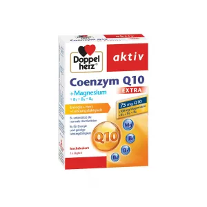 Coenzima Q10 Extra + Magneziu + B1 + B5 + B6, 30 capsule, Doppelherz