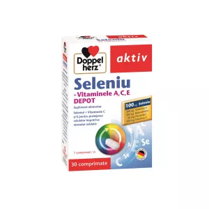 Seleniu + Vitaminele A, C, E Depot, 30 capsule, Doppelherz
