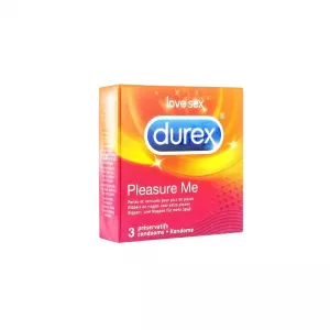 Prezervative DUREX Pleasure me, 3 bucati