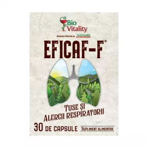 Eficaf-F, 30 capsule, Bio Vitality