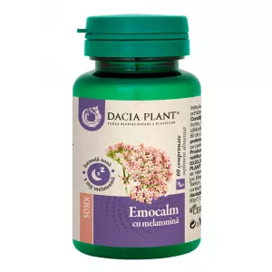 Emocalm cu Melatonina Somnofort, 60 comprimate, Dacia Plant