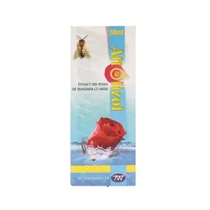 Extract din petale de trandafir cu miere Aftolizol, 50 ml, Meduman