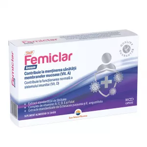 Femiclar Imun, 30 capsule, Sun Wave Pharma