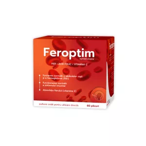 Feroptim, 60 plicuri, Natur Produkt