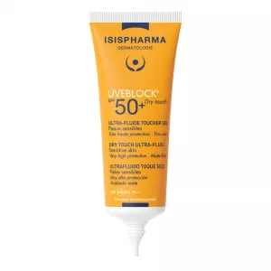 Fluid protector cu efect matifiant cu protectie solara SPF 50+ UVEBLOCK, 40 ml, Isis Pharma