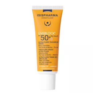Fluid ultra protector nuantator SPF 50+ Dry Touch UVEBLOCK, 40 ml, Medium, IsisPharma