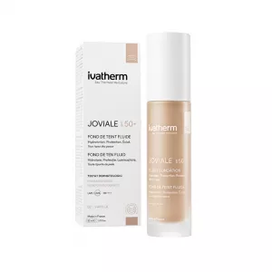 Fond de ten fluid cu SPF50+ Joviale, 02 Vanilla, 30 ml, Ivatherm
