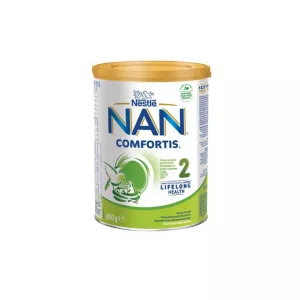 Formula de lapte de continuare Nan 2 Comfortis, +6 luni, 800g, Nestle