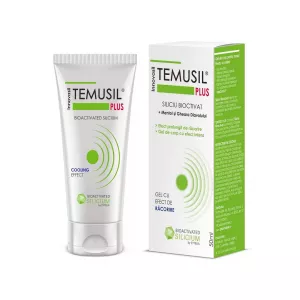 Gel cu efect de racorire prelungit Temusil Plus, 50 ml