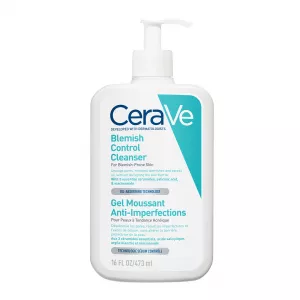Gel de curatare spumant anti-imperfectiuni pentru ten cu tendinta acneica Blemish Control Cleanser, 473 ml, Cerave