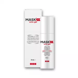 Gel pentru tratamentul acneei inflamatorii Mask Plus, 30 ml, Meditrina