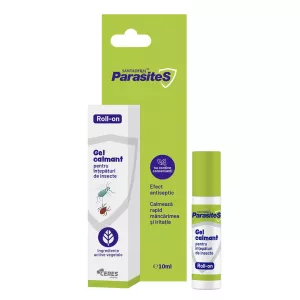 Gel tip roll on impotriva intepaturilor de insecte Santaderm Parasites, 10 ml, Viva Pharma