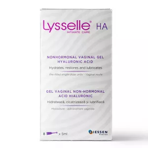 Gel vaginal non-hormonal Lysselle, 8 monodoze x 5 ml, Biessen Pharma