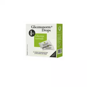 Glicemonorm Drops, 20 bucati, Dacia Plant