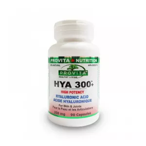 Hialuronic super pur 350 mg, HYA-300,  90 capsule, Provita Nutrition