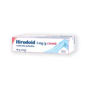 Hirudoid crema, 3mg/g, 40 g, Stada