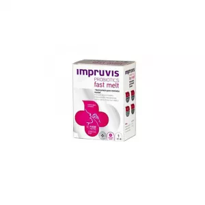 Impruvis Probiotic Fast Melt, 10 plicuri, Bifodan
