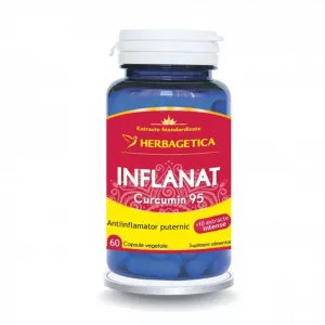 Inflanat Curcumin 95, 60 capsule, Herbagetica
