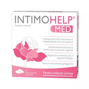 Intimohelp Med, 14 comprimate vaginale, Zdrovit