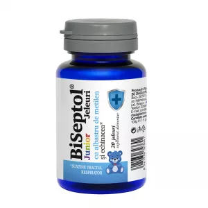 Jeluri cu albastru de metilen si echinaceea Biseptol Junior, 20 bucati, Dacia Plant