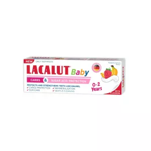 Pasta de dinti 0-2 ani Lacalut Baby , 55 ml, Theiss Naturwaren