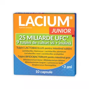 Lacium Junior 25 miliarde UFC, 10 capsule, Zdrovit