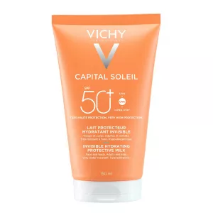 Lotiune hidratanta cu protectie solara SPF 50+ Capital Soleil, 150 ml, Vichy