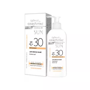 Lapte protectie solara SPF 30 H3 Derma+ Sun, 150 ml, Gerovital