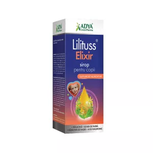 LiliTUSS Elixir sirop pentru copii, 180 ml, Ayda